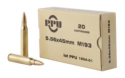 Ppu 5.56 62gr Fmj