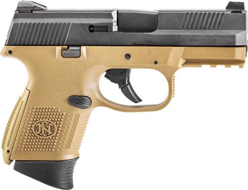 Fns-9c 9mm Fde/blk 10+1 Fs