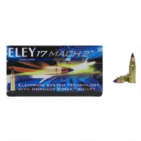 Eley 17mach 2 With Hornady V-max