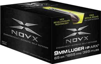 Novx Ammo 9mm + P 65gr.