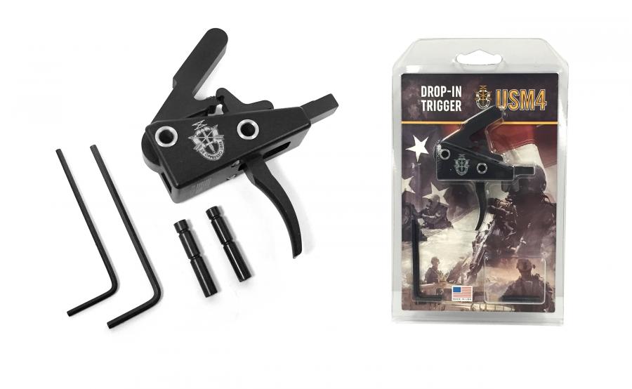 Usm4 Drop-in Trigger (black Melonite)