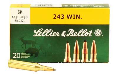 S&b 243win 100gr Sp 20/500
