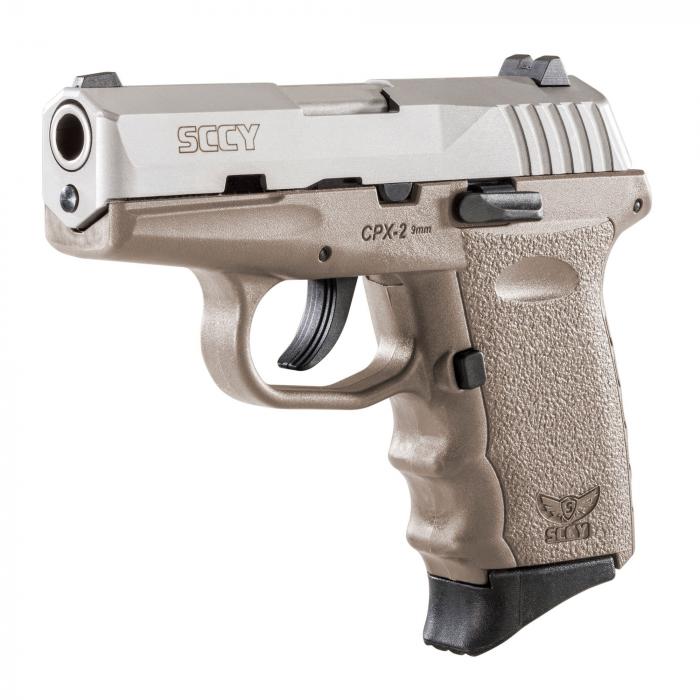 Sccy Cpx-2 9mm 10rd 3.1" Satin/fde
