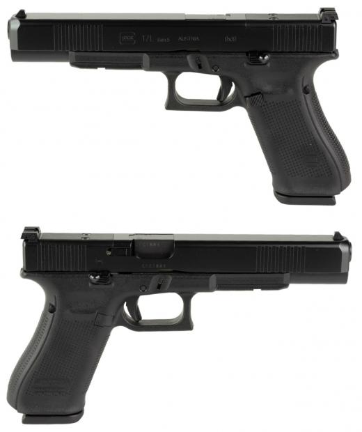 Glock 17l Gen5 Mos 9mm 17rd X3 602 Barrel Optics Ready Slide