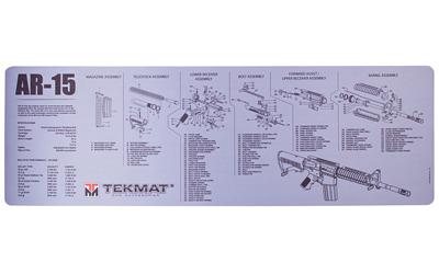 Tekmat Rifle Ds Mat Ar15 Blk/gry