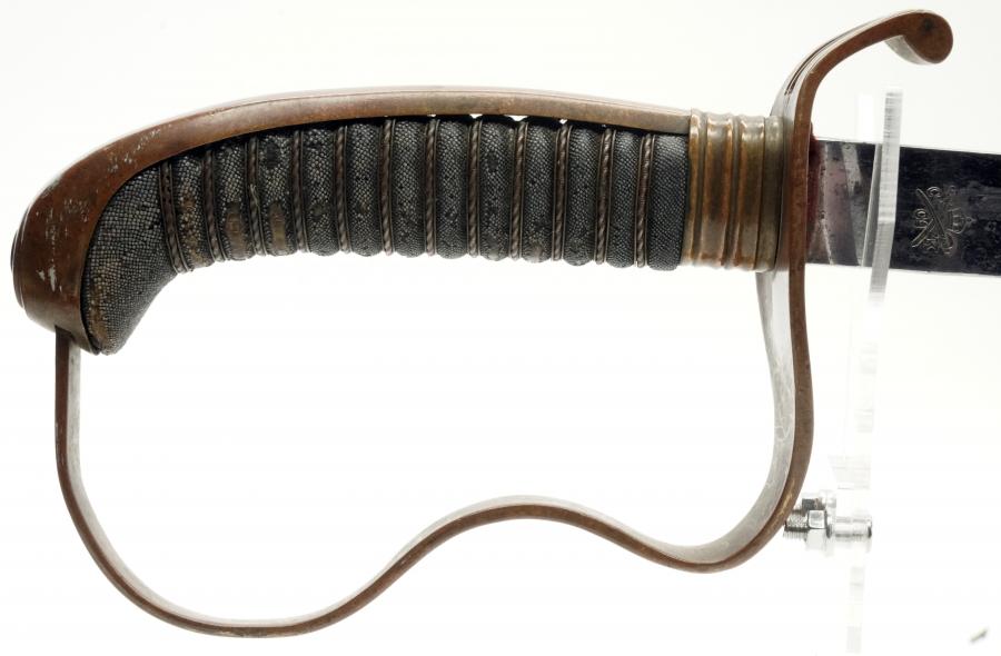 Imperial Russian Model 1881 Dragoon Officer Saber (Shashka Pattern) - Zlato-img-3