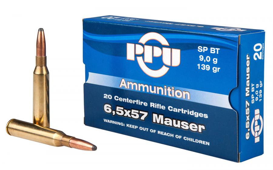 PPU Pp30063 Metric Rifle 6.5x57mm Mauser
