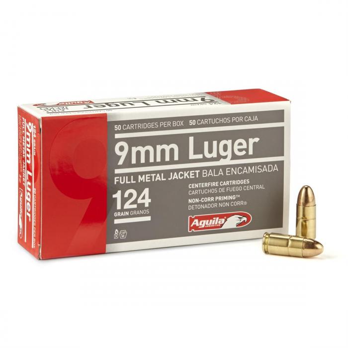 Aguila 1e092110 9 MM Luger124 GR