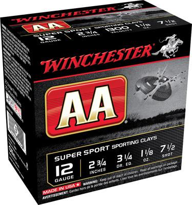 Winchester Aasc1275 AA Target Loads 12