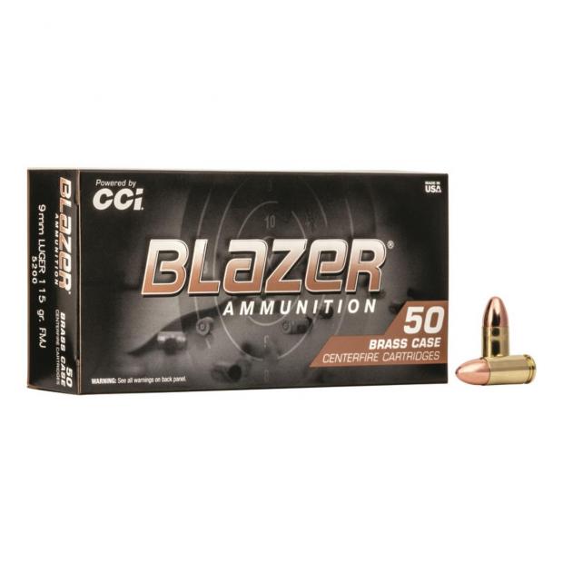CCI Blazer 9mm Full Metal Jacket