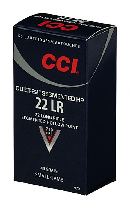 CCI Quiet-22 22lr 40gr SHP 50box/100case