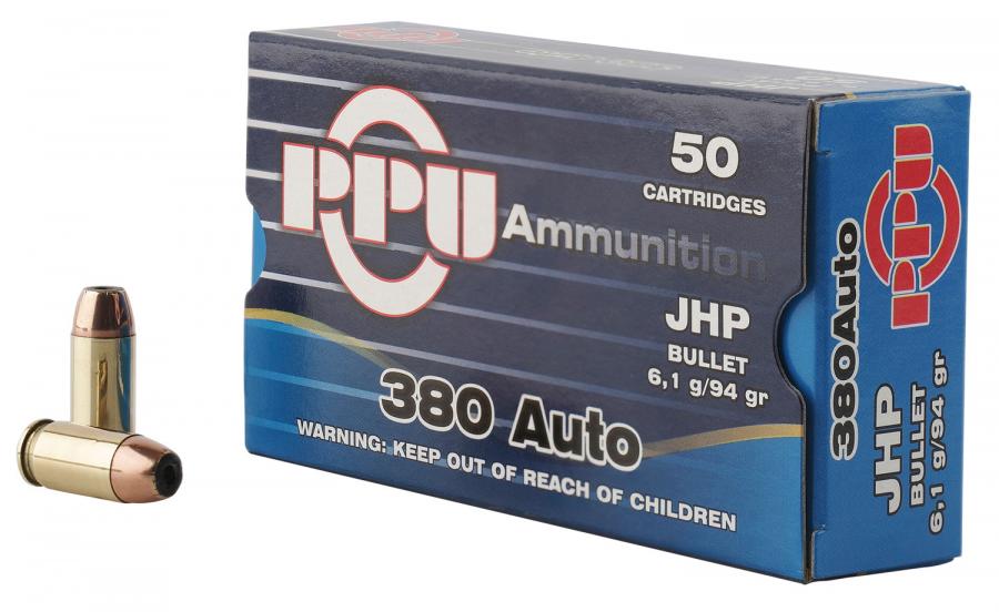 PPU Ppr3.21 Handgun 380 Automatic Colt