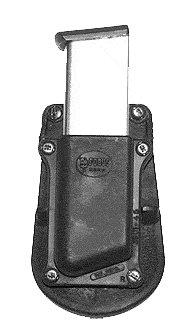 Fobus Sngl MAG Pouch Black Plastic
