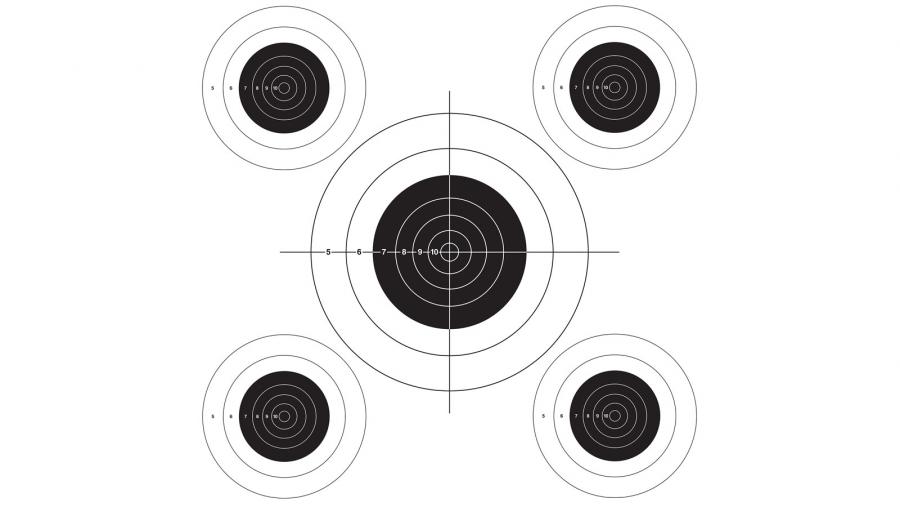 Lym Bullseye Target Roll