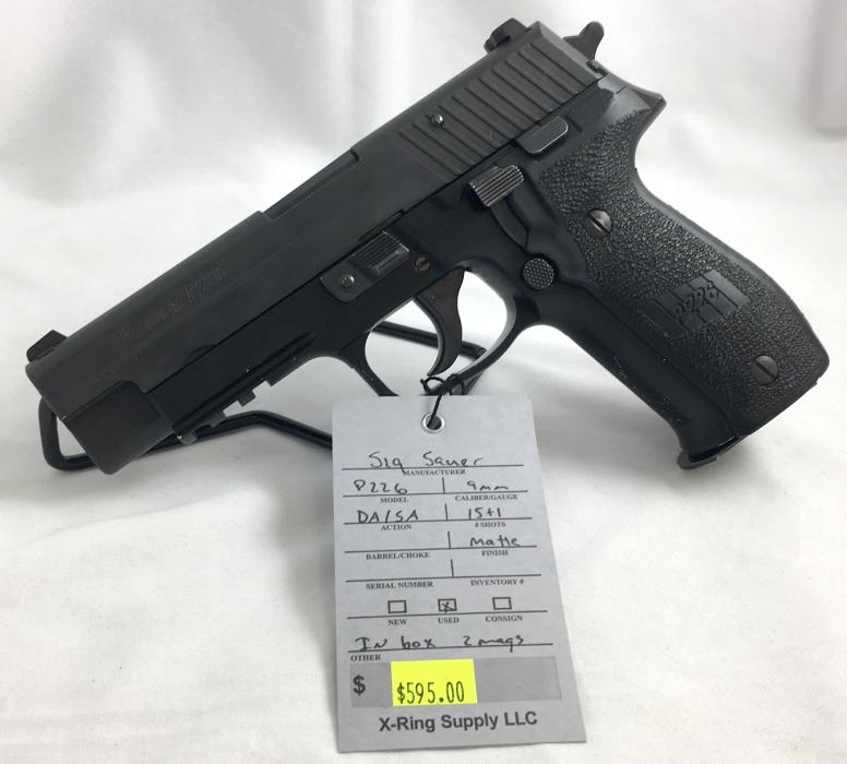 Sig Sauer P226 9MM (a-4610)