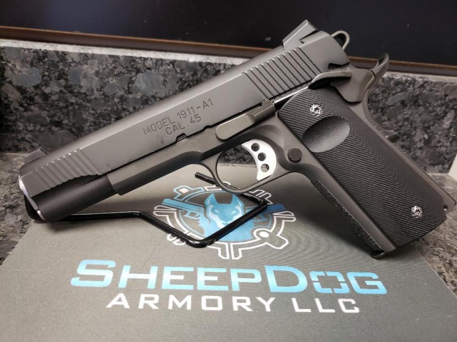 Used Springfield 1911 Loaded Sheepdog Armory LLC