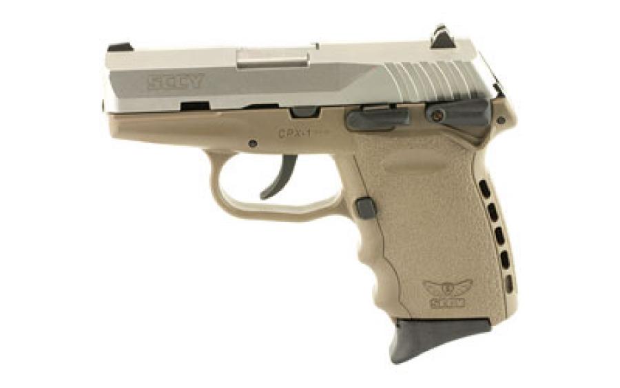 Sccy Cpx-1 9mm 10rd 3.1" Satin/fde