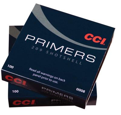 CCI Primer 209 Shotshell 10 Boxes