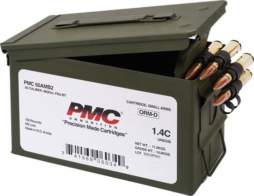 Pmc Ammo .50 Bmg 660 Grain