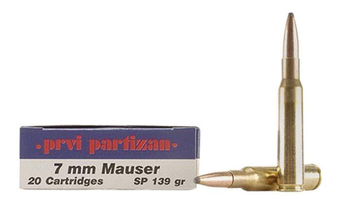 Ppu 7x57mauser 139gr Sp 20/bx