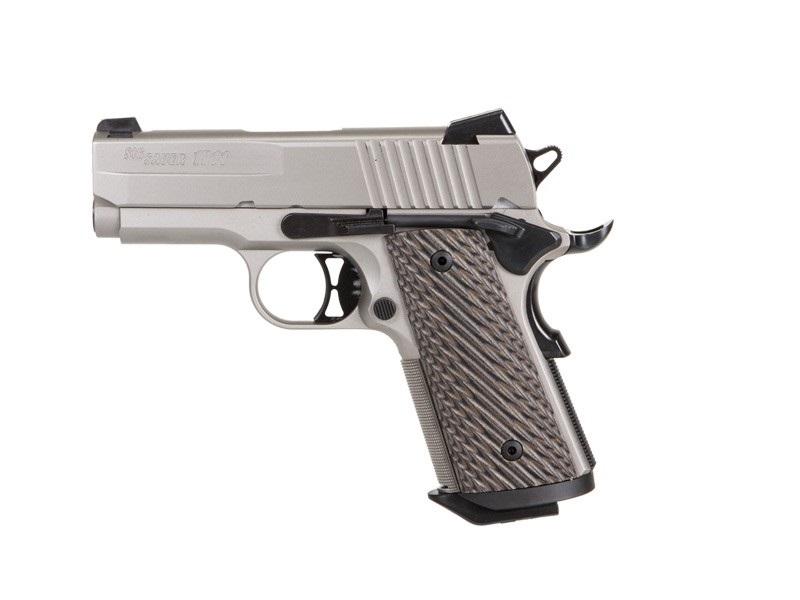 1911 Ultra Compact 45acp 3.3" Nickel