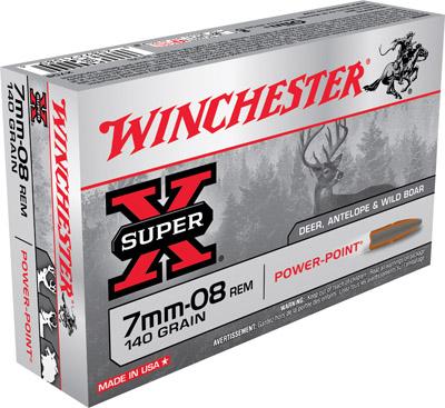 Winchester Ammo Super X 7mm-08 Remington