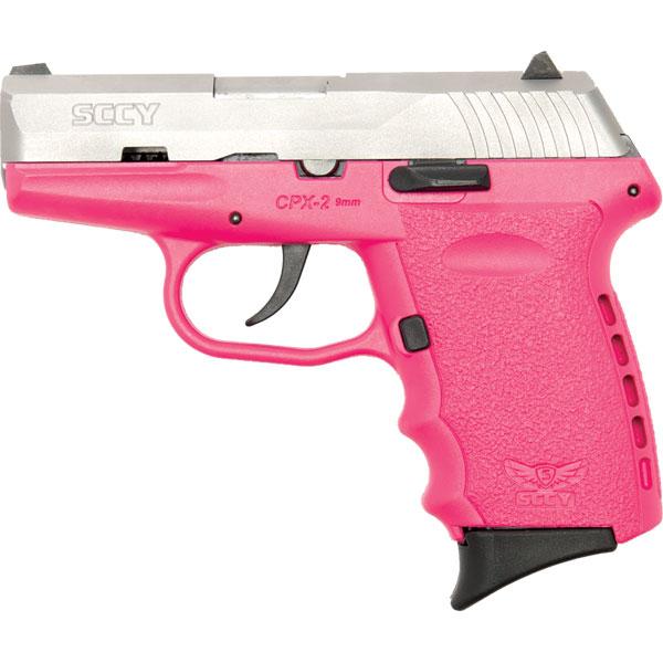 Sccy Cpx2 9mm 10rd Ss/pink
