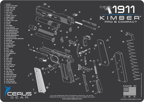 Cerus Gear 3mm Promats 12"x17"