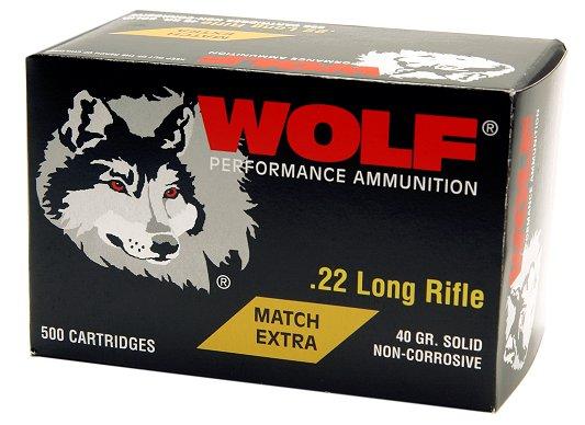 Wolf 22 Long Rifle Match Rimfire