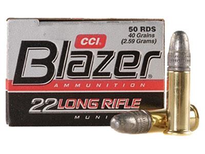 CCI Blazer 22 Long Rifle Lead