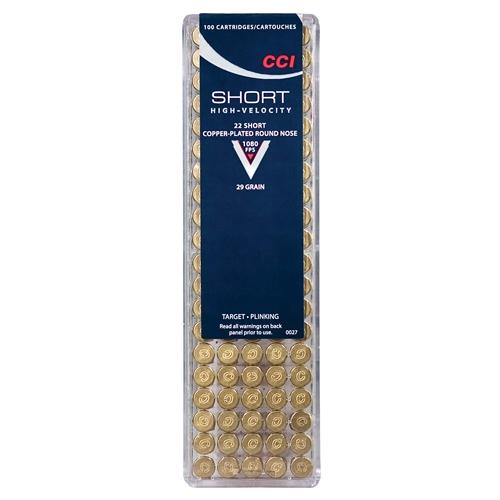 CCI 22 Short 29gr Cprn (per