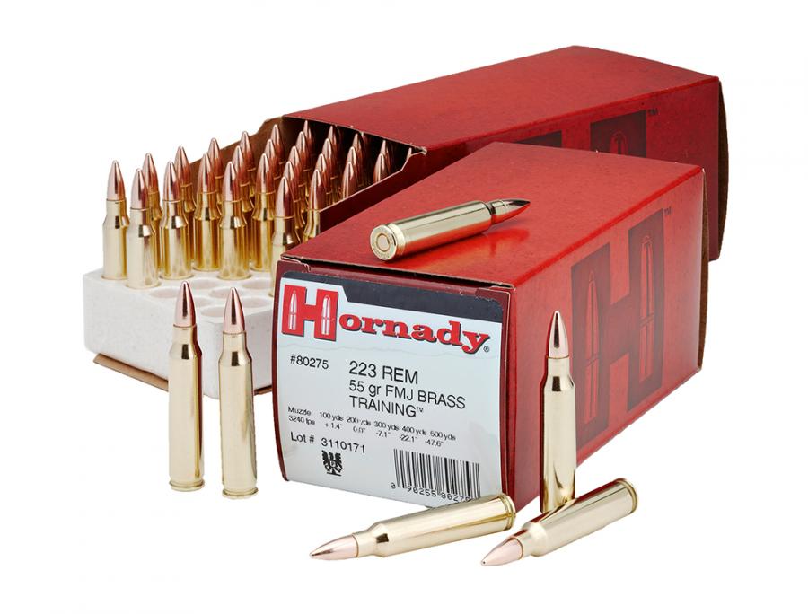 Hornady .223 Remington 55gr FMJ 50rd