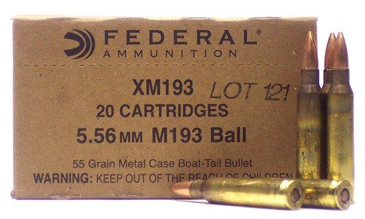 Federal XM 223 Remington/5.56 Nato Boat