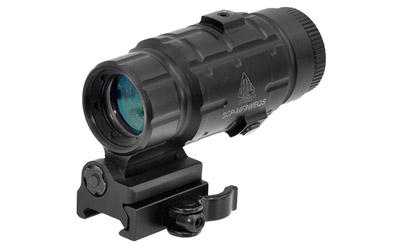 Utg 3x Magnifier W/fts Qd Mnt