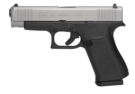 Glock 48 9mm 10rd GNS Silver