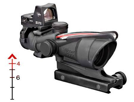 Acog 4x32 Red Blstc Chev .223