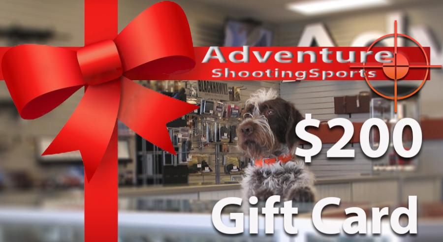 $200 Adventure Outdoor Gift Card