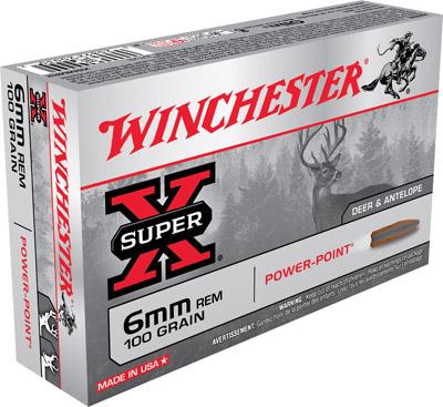 Winchester Ammo Super X 6mm Remington