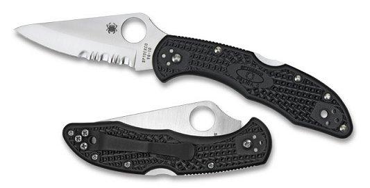 Spyderco C11 Delica 3" Black/cmb