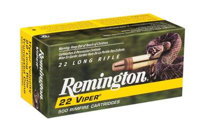 Remington Ammunition Viper 22 LR Truncated