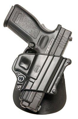 Fobus Paddle Holster N/A Black Plastic