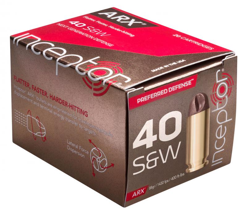 Inceptor 40arxbrsw88 Preferred Defense 40 Smith