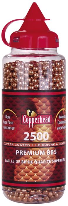 Crosman Copperhead BBs .177 Copper-coated Steel