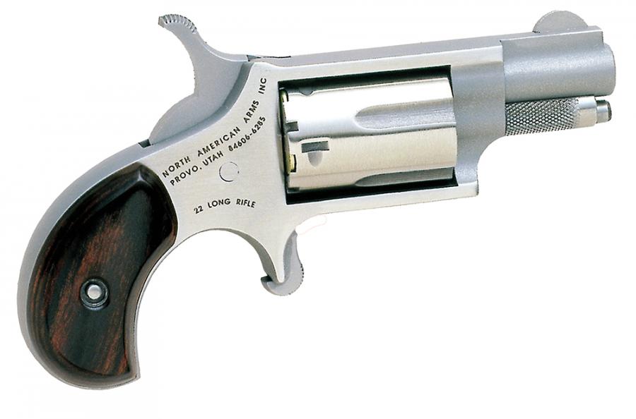 NAA Mini-revolver 1.12" 5rd Rosewood Grip