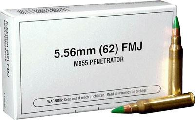 Winchester USA 223 Remington/5.56 Nato FMJ