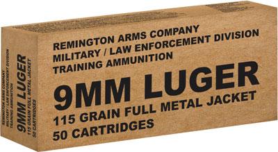 Rem Ammo Brown Box 9mm Luger