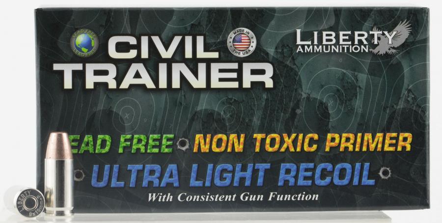 Liberty Ammunition Latr9048 Civil Trainer 9mm